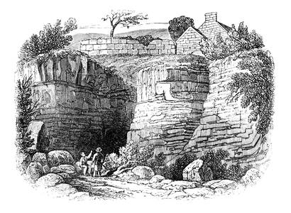 Wall of Severus, Denton Dean, near Newcastle