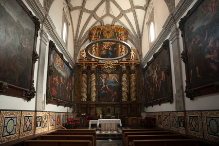 Cathedral (Catedral de Nuestra Señora de la Huerta). Interior. A chapel. Baroque.