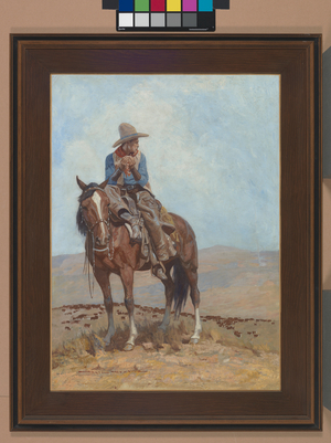 Outlaw's Smoke, 1931 (oil on canvas)