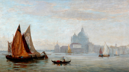Church of Santa Maria della Salute, Venice, 1875 (oil on canvas)