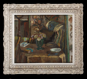 Still life, 1927 (oil on board)