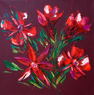 Flower, 2010 (oil on canvas)