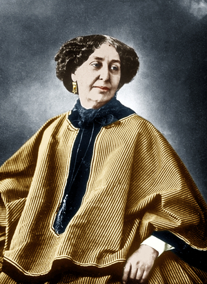 George Sand, 1864 (photo)
