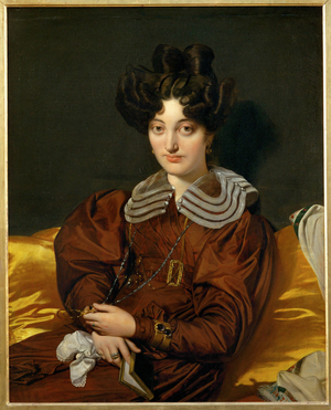 Mme. Marcotte de Sainte-Marie Painted 1826, Salon 1827 …