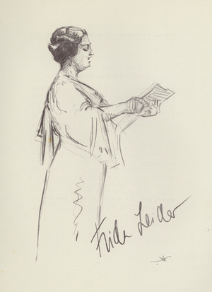 Frida Leider (litho)