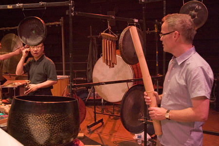 Performance of Exotica composed   by Maurizio Kagel,