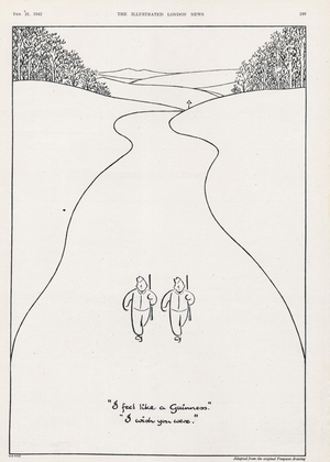 Guinness Magazine, advert, UK, 1940s