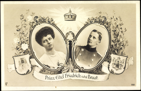 Prince Eitel Friedrich and Bride, Sophie Charlotte