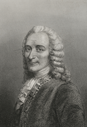 Voltaire, 1857 (engraving)