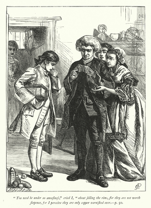 Illustration for The Vicar of Wakefield (engraving)