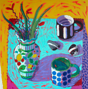 Still Life #30, 2025 (acrylic on board)