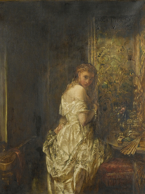 Woman in White, 1872 (oil on canvas)