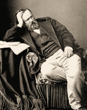 Portrait of Alexander Herzen (1812 – 1870) (photo)