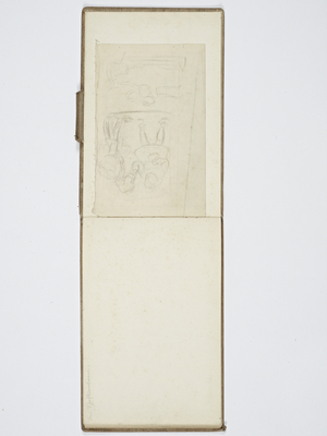 Nuremberg sketchbook, 1909 (July) (drawing)