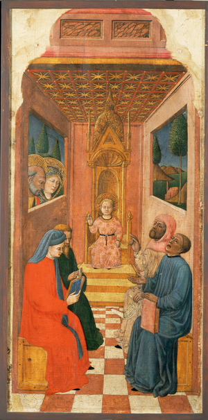 12 scenes from the life of the Virgin (painting)