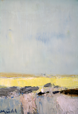 Le Champ De Colza, 1962 (oil on canvas)