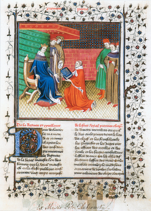 L'Information des Rois et des Princes (parchment)