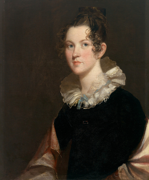 Mrs. Harriot Leavy Hawkins (oil on canvas)