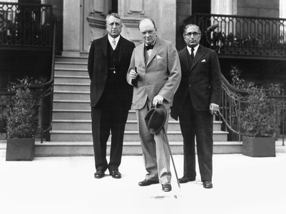 William Randolph Hearst, Winston Churchill, Louis B. Mayer, Portrait, c.1930s