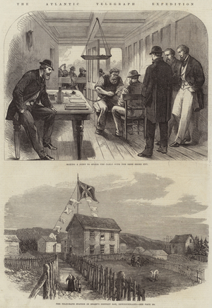 The Atlantic Telegraph Expedition (engraving)