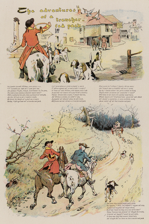 The Adventures of a Trencher-Fed Pack (colour litho)