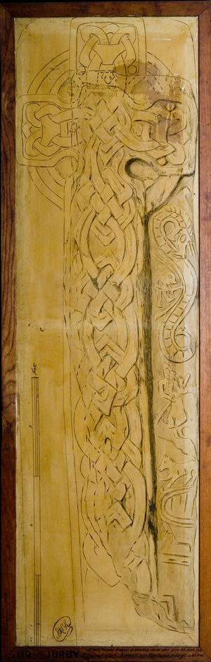 Sigurd Cross Slab, c.1906 (ink on paper)