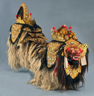 Barong costume, Bali