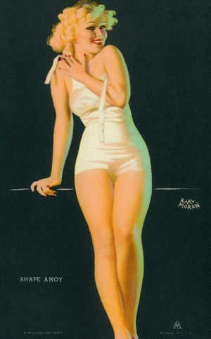 "Shape Ahoy", Mutoscope Card, 1940-49 (colour litho)