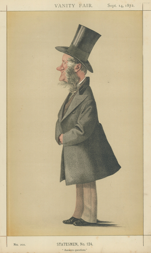 Lord Enfield (colour litho)