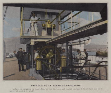 Exercice de la Barre de Navigation (coloured photo)