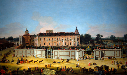 King Ferdinand of Spain, Queen Maria Barbara (a pair), 18th century (oil on canvas)