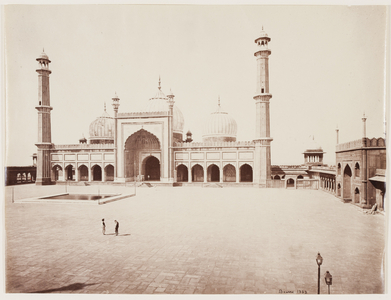 View of a Mosque, c.1860 (albumen print from glass negative)