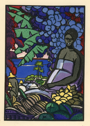 The Doldrums. Scenes and Figures from the Tropics, 1922 (illustration)