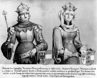 Albrecht I, Holy Roman Emperor (engraving)