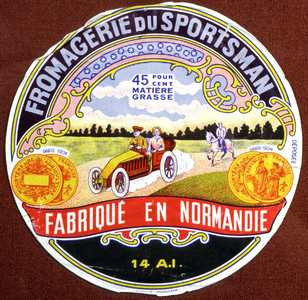 Sportsman's cheese, c.1910 (illustration)