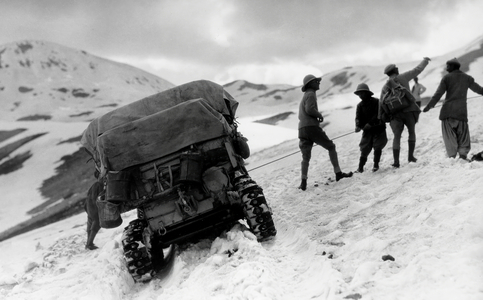 The yellow cruise, car rally between Beirut and Pekin, sponsored by Citroen in 1931-1932