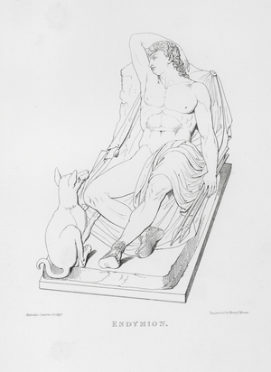 Antonio Canova: Endymion (engraving)