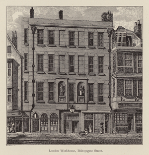 London Workhouse, 1819 (engraving)