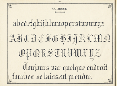 Methodical collection of writing principles by Pierre Meyrat, c.1900 (printing)