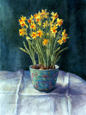 Narcissus (w/c)