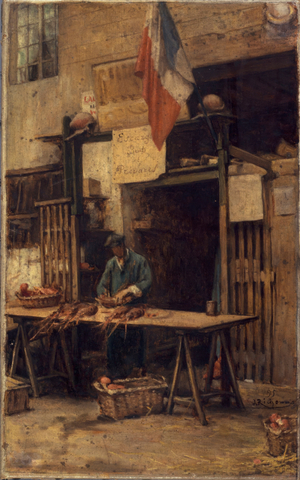 Le marchand d'écrevisses, in 1895 (oil)