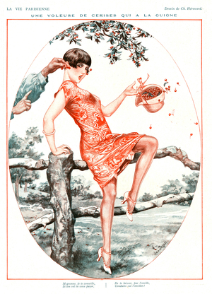 La Vie Parisienne, Magazine Plate, France, 1920s (print)