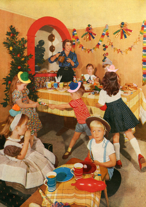 Illustrations Magazine Advert, UK, 1950s