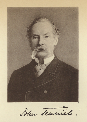 Sir John Tenniel (b/w photo)