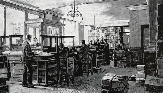 The offices of the Publisher, George Newnes, 1892