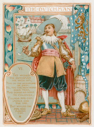 The Dutchman (colour litho)