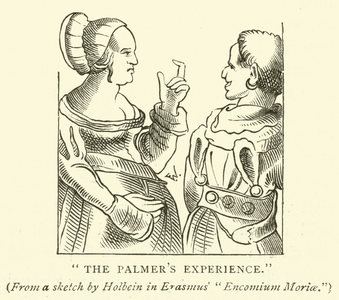"The Palmer's experience" (engraving)