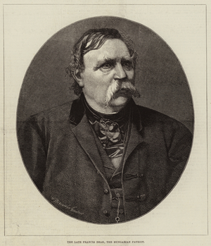 The Late Francis Deak, the Hungarian Patriot (engraving)