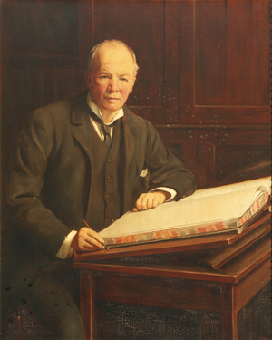 Richard Gunstone (oil on canvas)