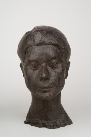 Head of a Woman (Rita), c.1936 (bronze)